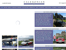 Tablet Screenshot of caledonianclassics.co.uk